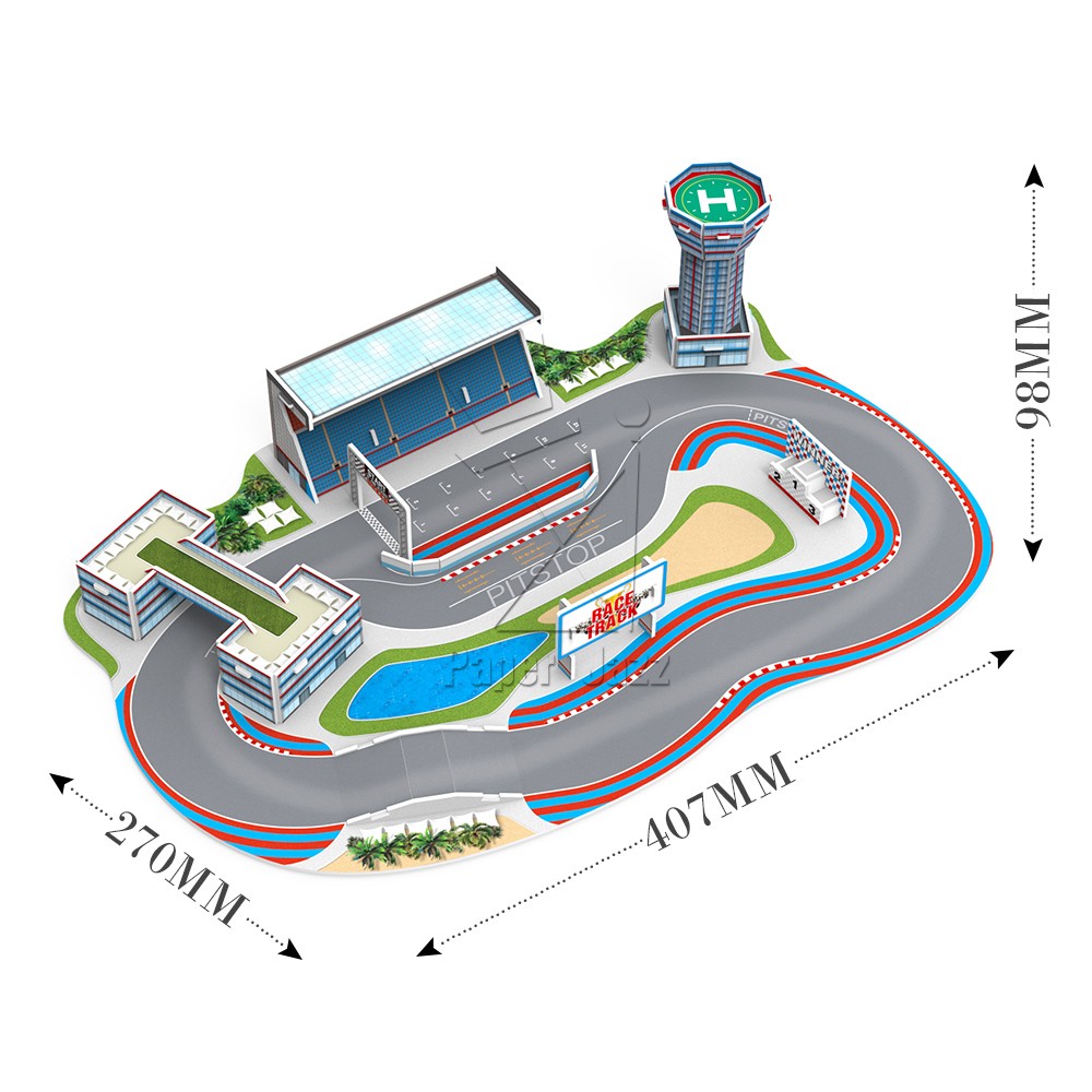 RACE TRACK PUZZLE赛车场拼图