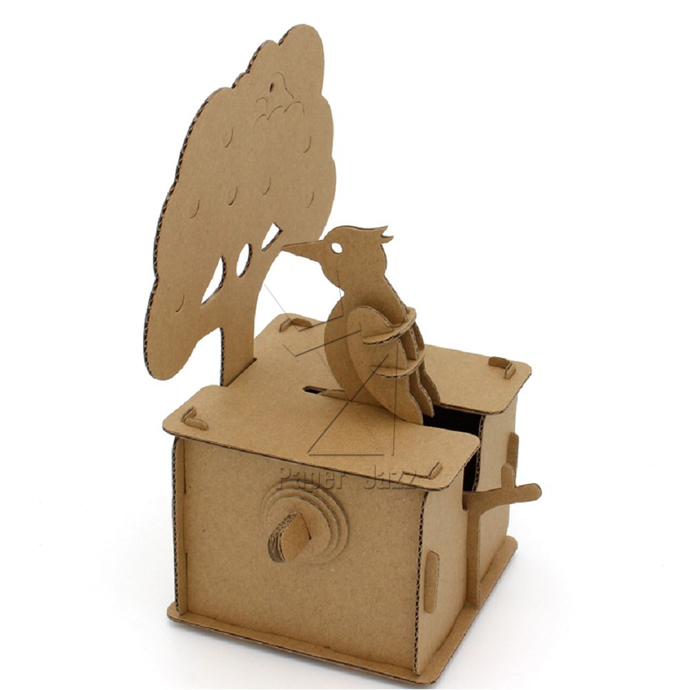 WOODPECKER WOODEN BOX啄木鸟木箱