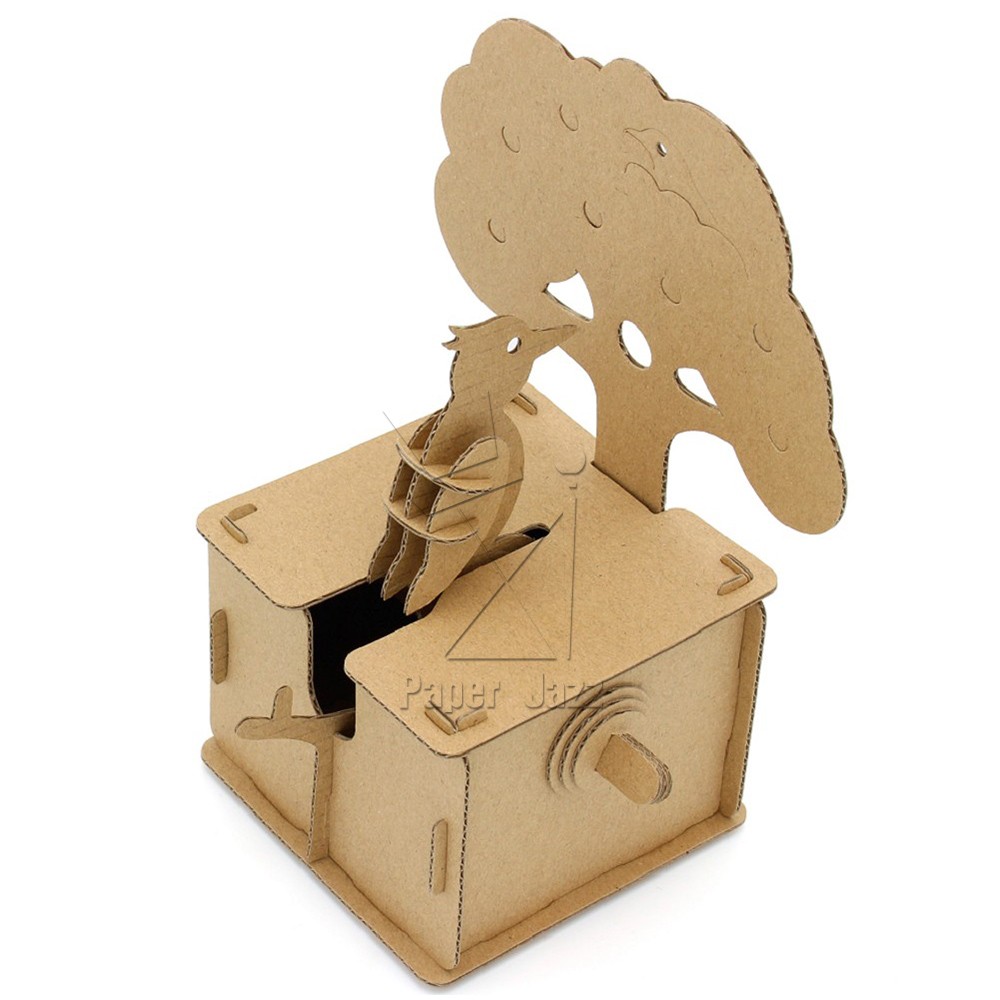 WOODPECKER WOODEN BOX啄木鸟木箱