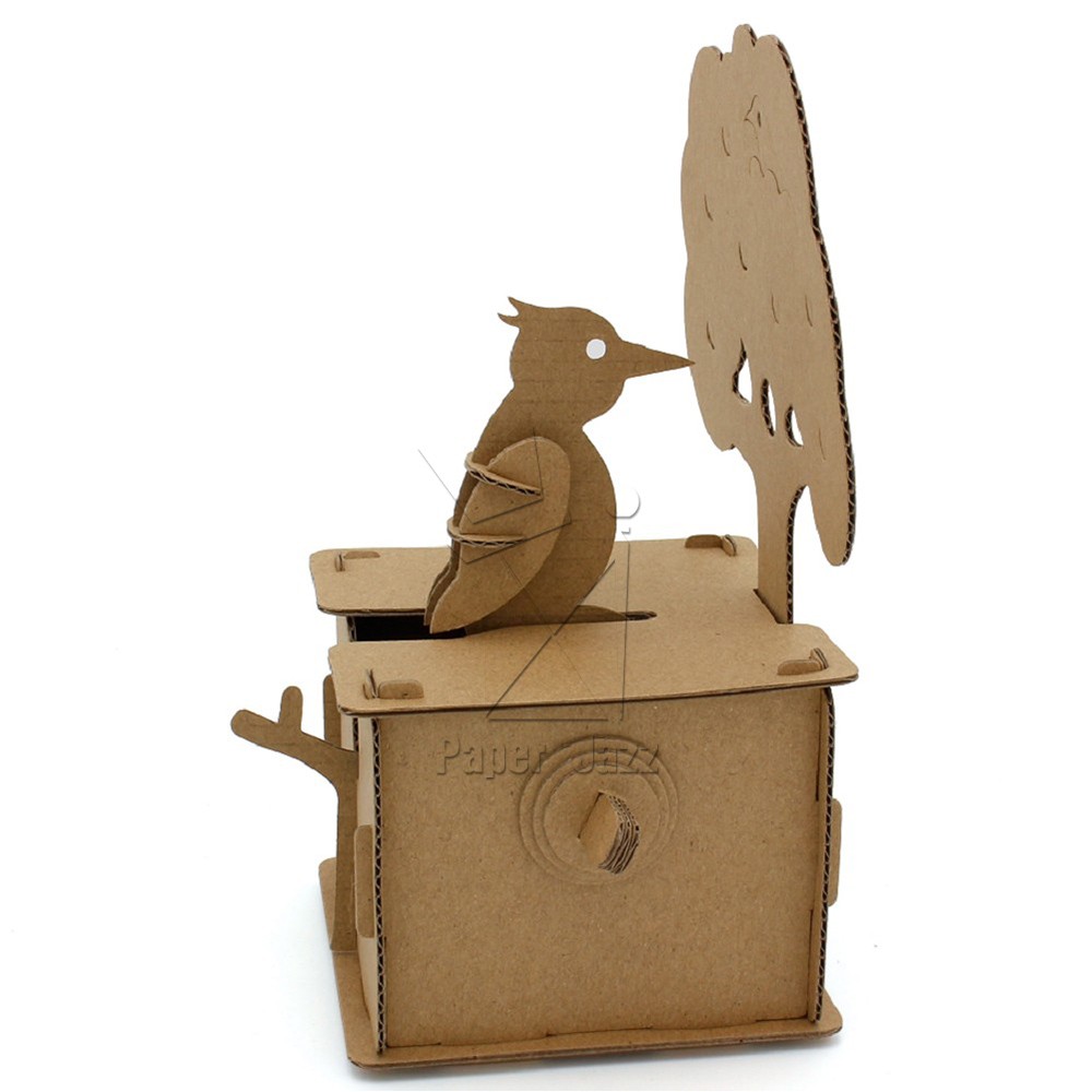 WOODPECKER WOODEN BOX啄木鸟木箱