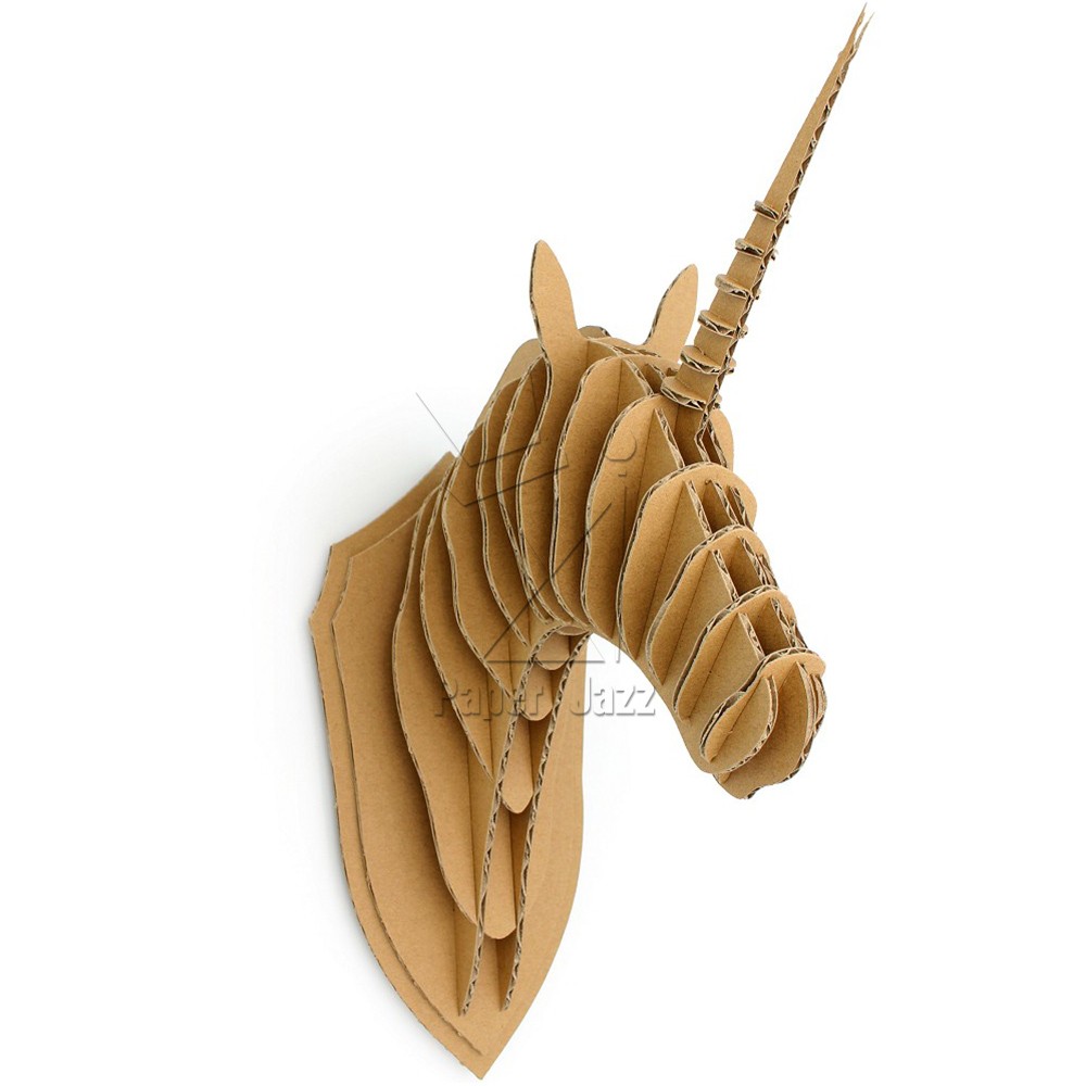 UNICORN 3D PUZZLE独角兽头
