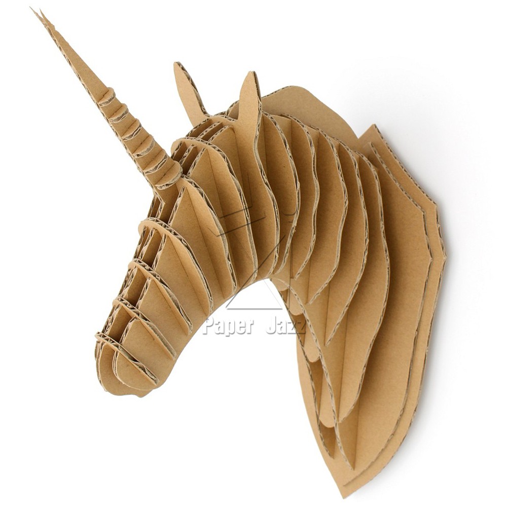 UNICORN 3D PUZZLE独角兽头