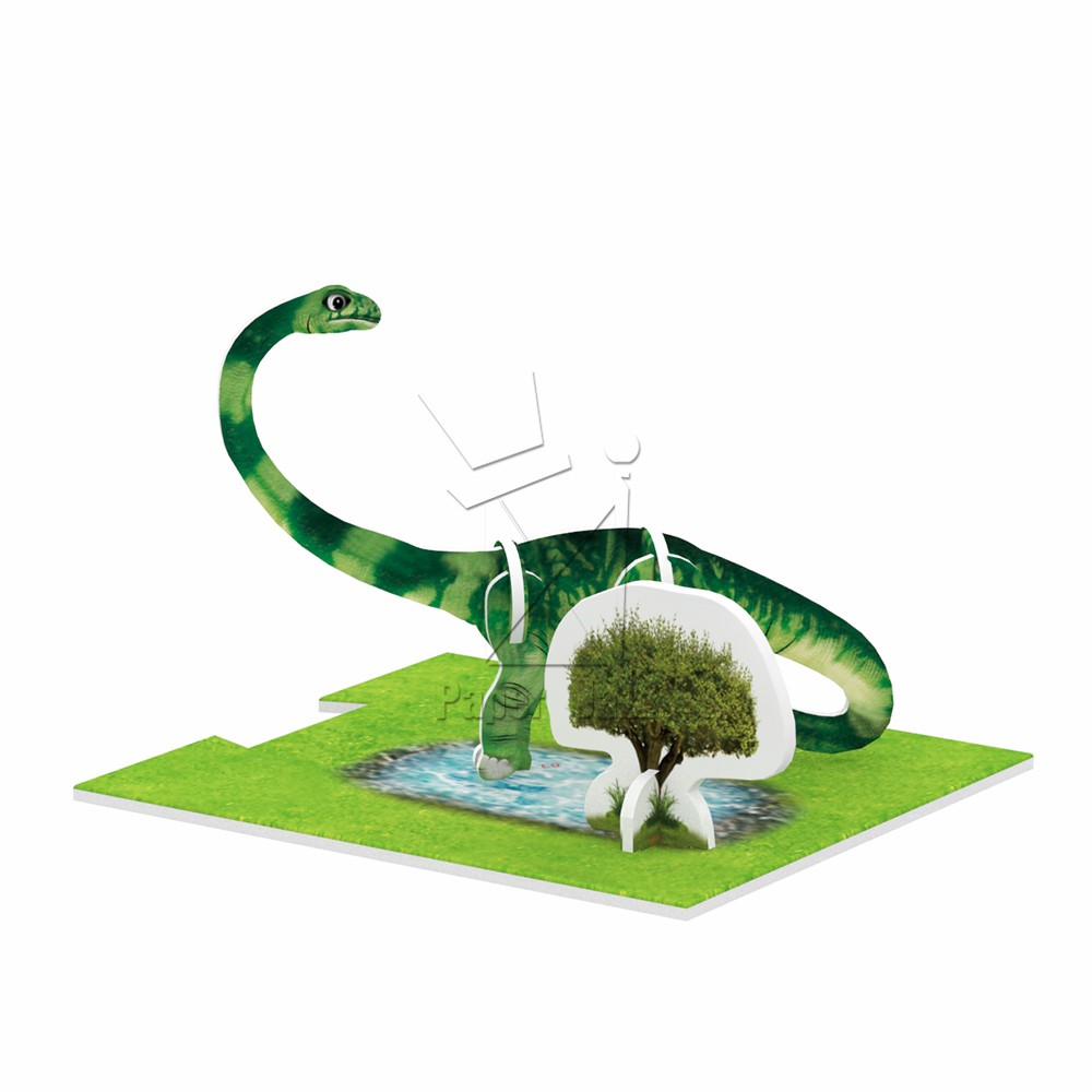 12 DINOSAUR PUZZLE/12恐龙拼图