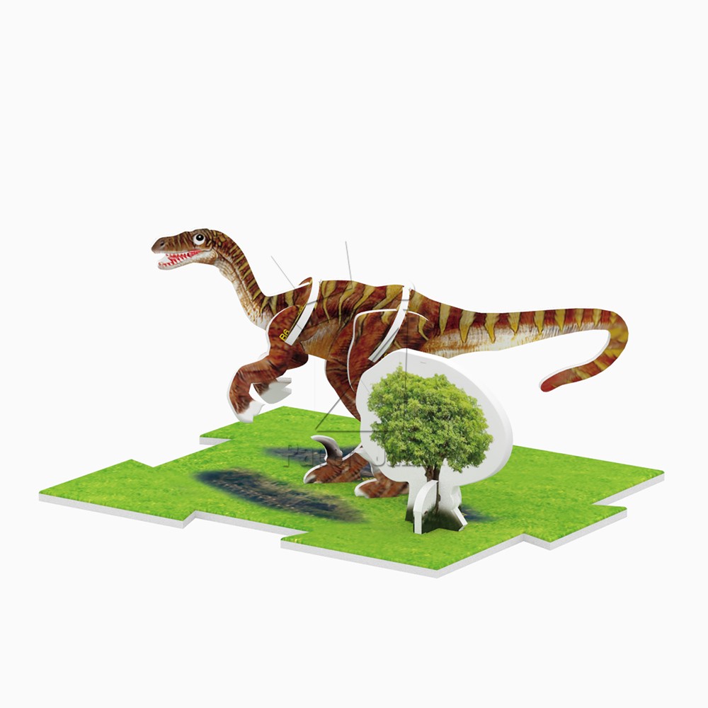 12 DINOSAUR PUZZLE/12恐龙拼图