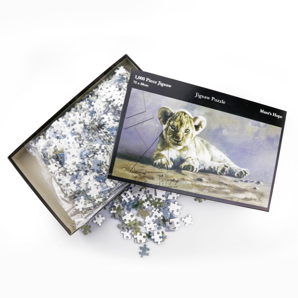1000PCS animal puzzles1千片动物平面拼图