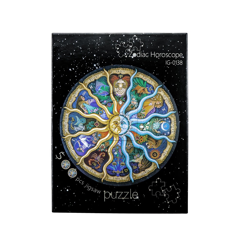 500PCS ZODIAC HOROSCOPE 十二宫星座拼图