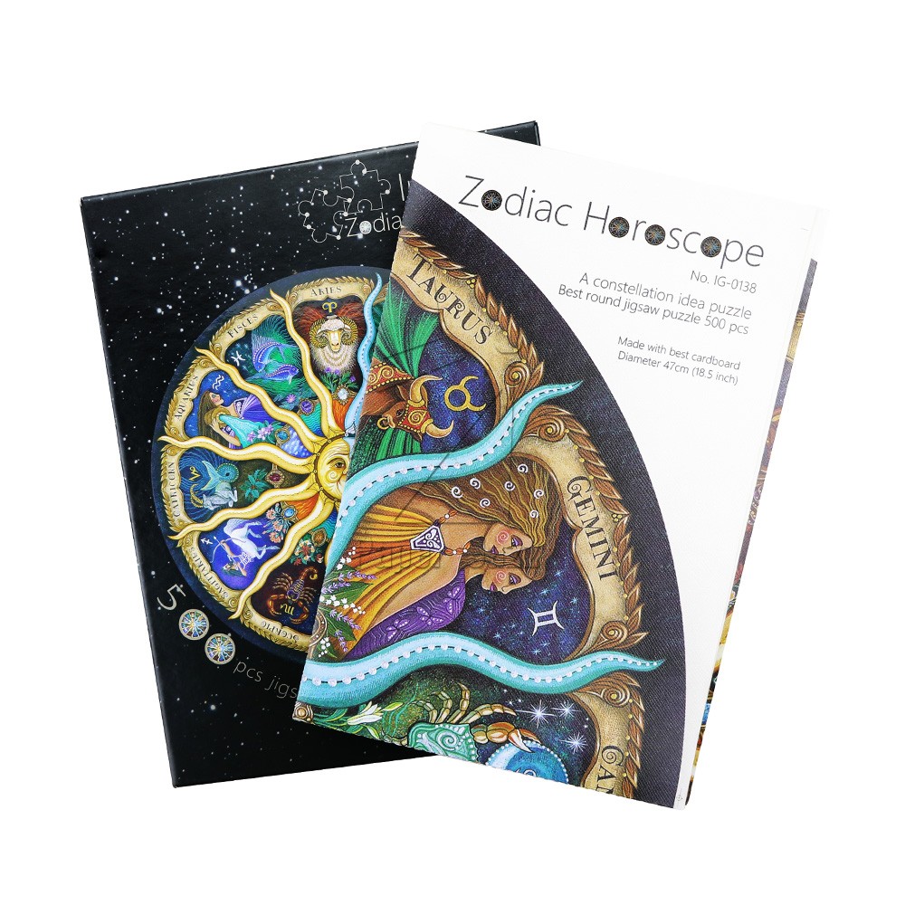500PCS ZODIAC HOROSCOPE 十二宫星座拼图