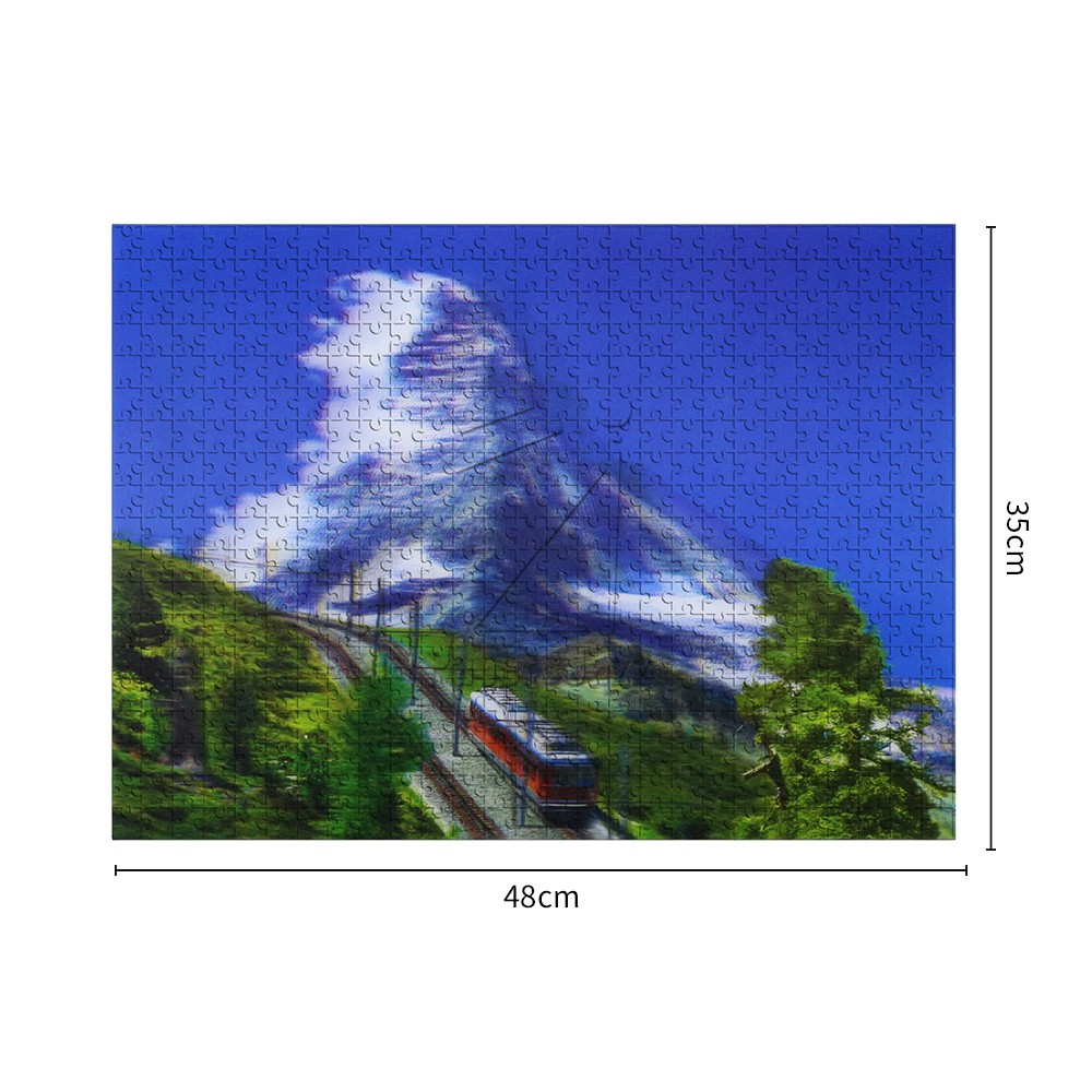 500PCS ZERMATT MOUNTAIN 采尔马特山拼图