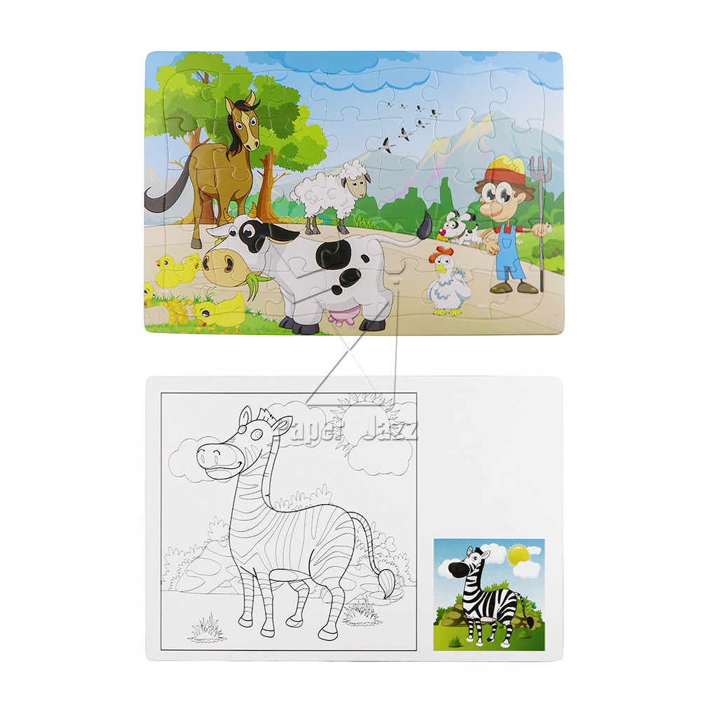 35PCS CHILDREN'S CARTOON PUZZLE儿童卡通拼图