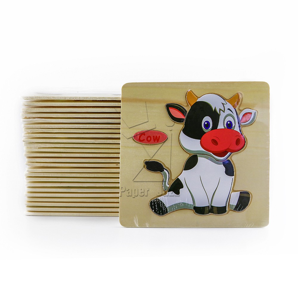CARTOON WOOD PUZZLE/卡通木质拼图