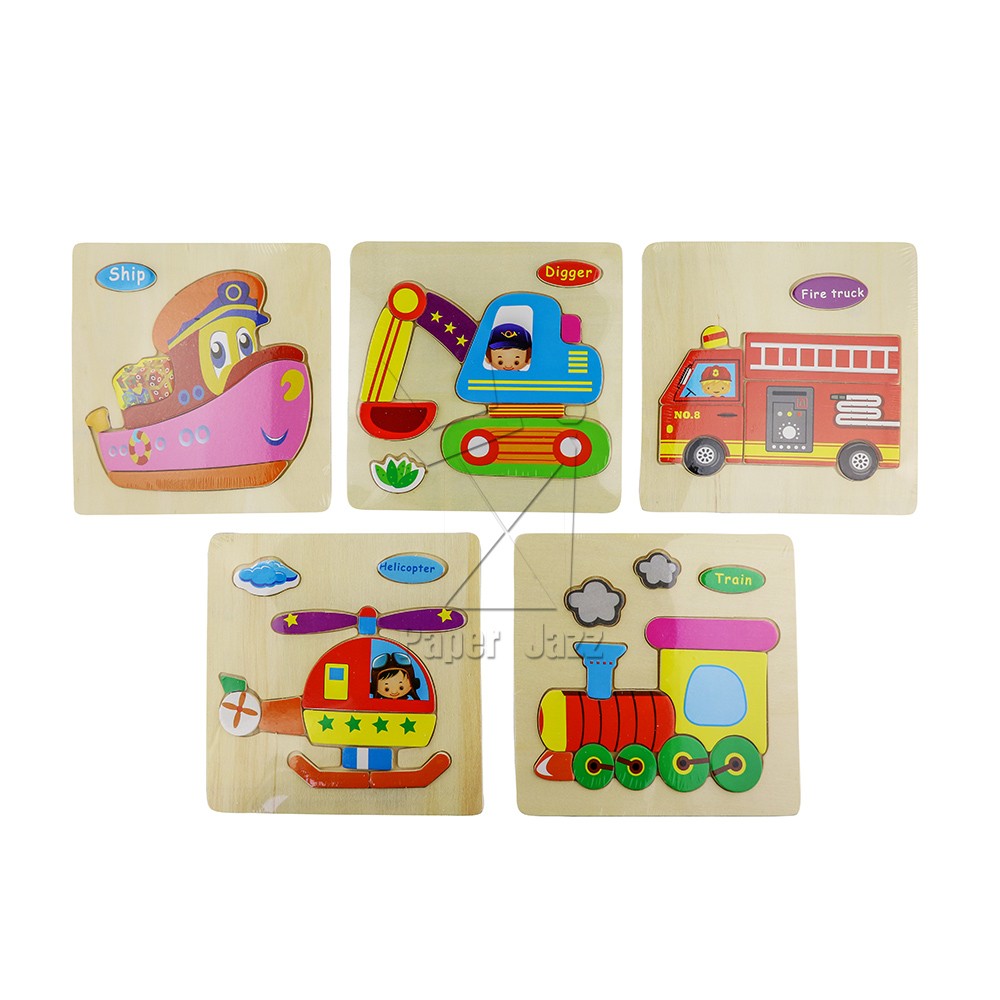 CARTOON WOOD PUZZLE/卡通木质拼图