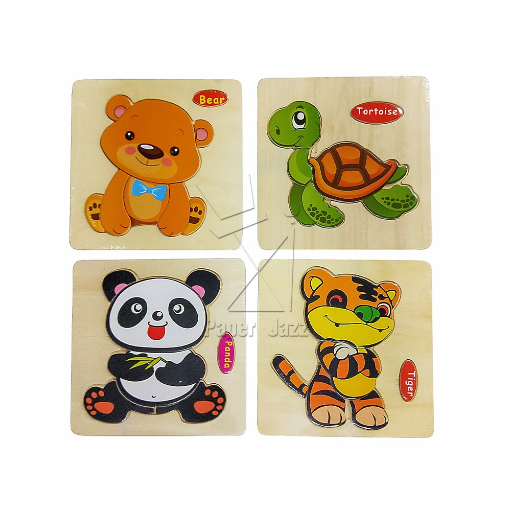 CARTOON WOOD PUZZLE/卡通木质拼图