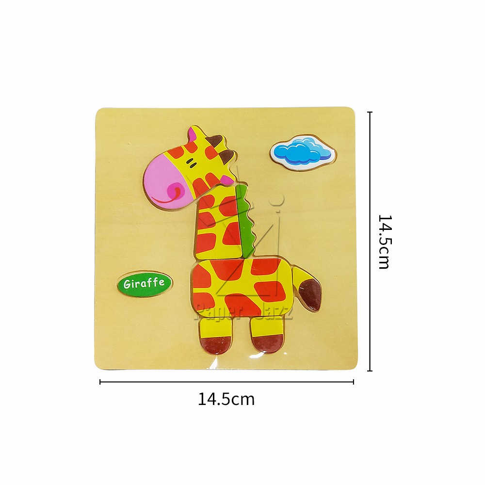 CARTOON WOOD PUZZLE/卡通木质拼图