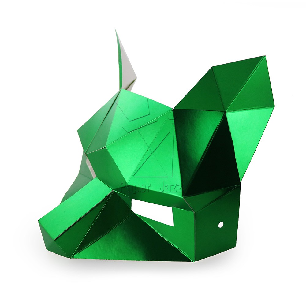 WOLF HEAD PAPER MASK/狼头纸面具