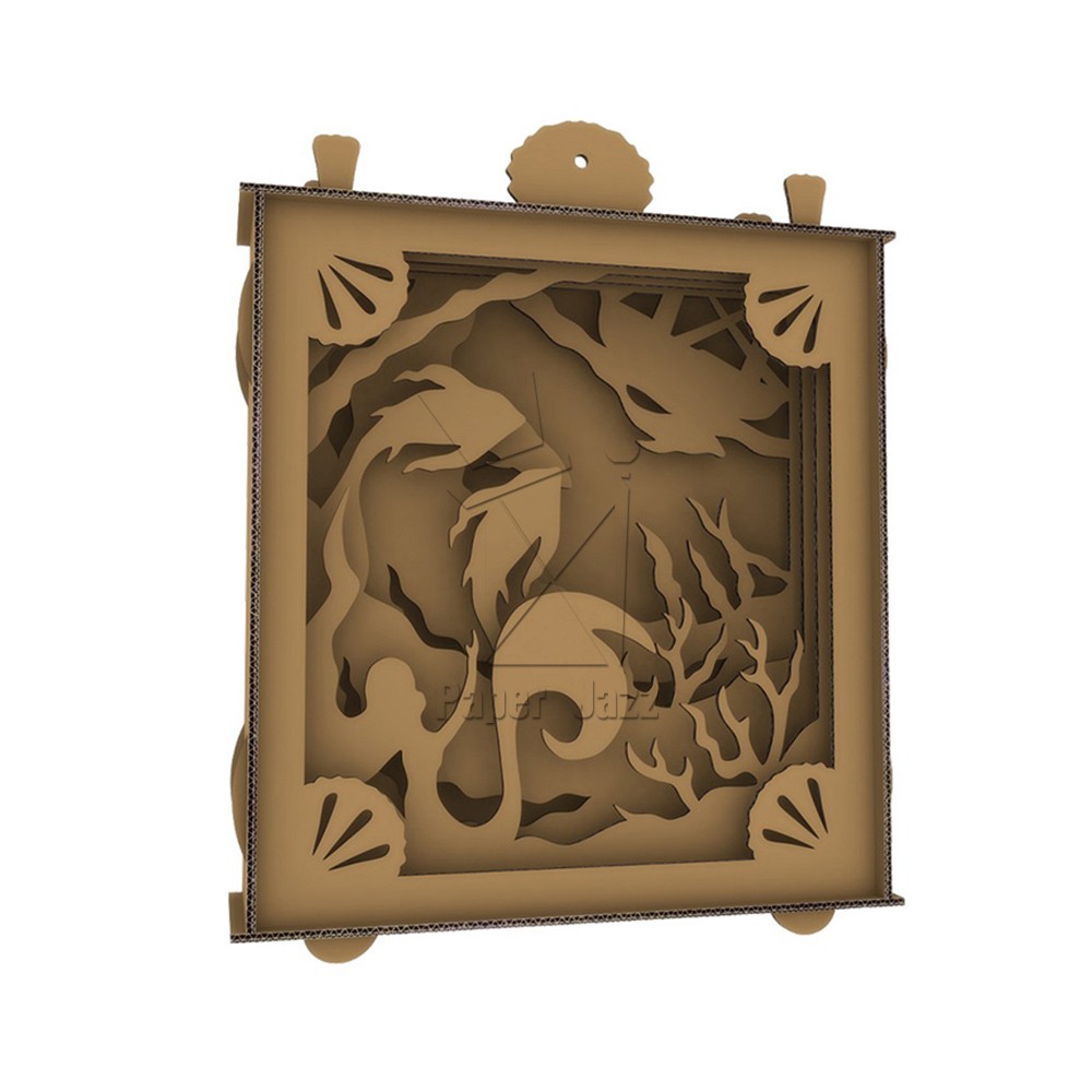 SUBMARINE ELF SILHOUETTE BOX / 海底精灵剪影盒