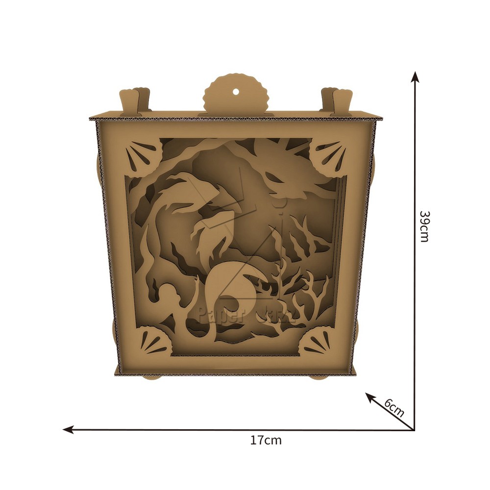 SUBMARINE ELF SILHOUETTE BOX / 海底精灵剪影盒
