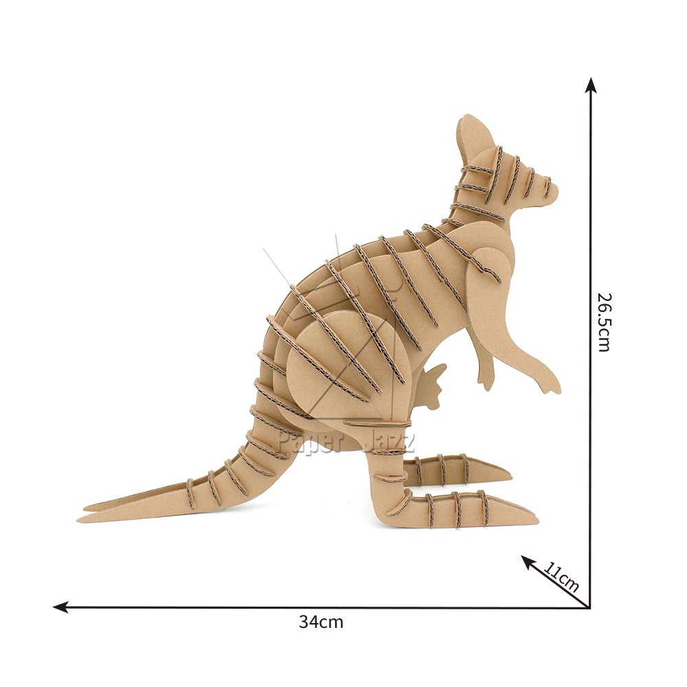 3D KANGAROO PUZZLE袋鼠拼图