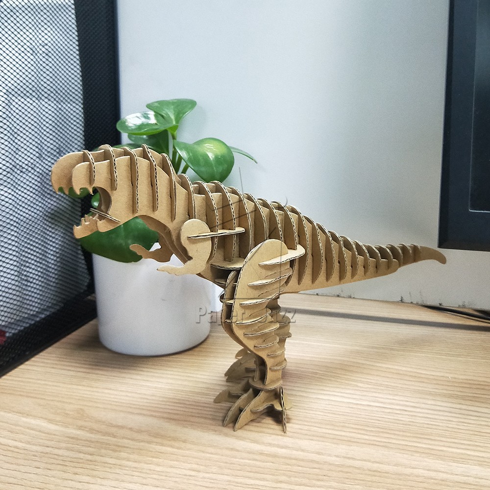 MINI CORRUGATED DINOSAURS迷你恐龙拼图