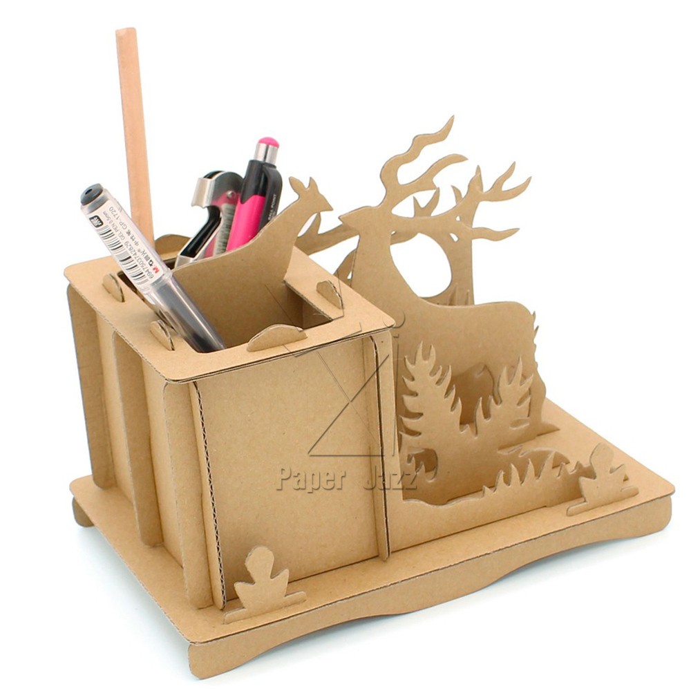 DIY DEER PEN BOX鹿笔盒