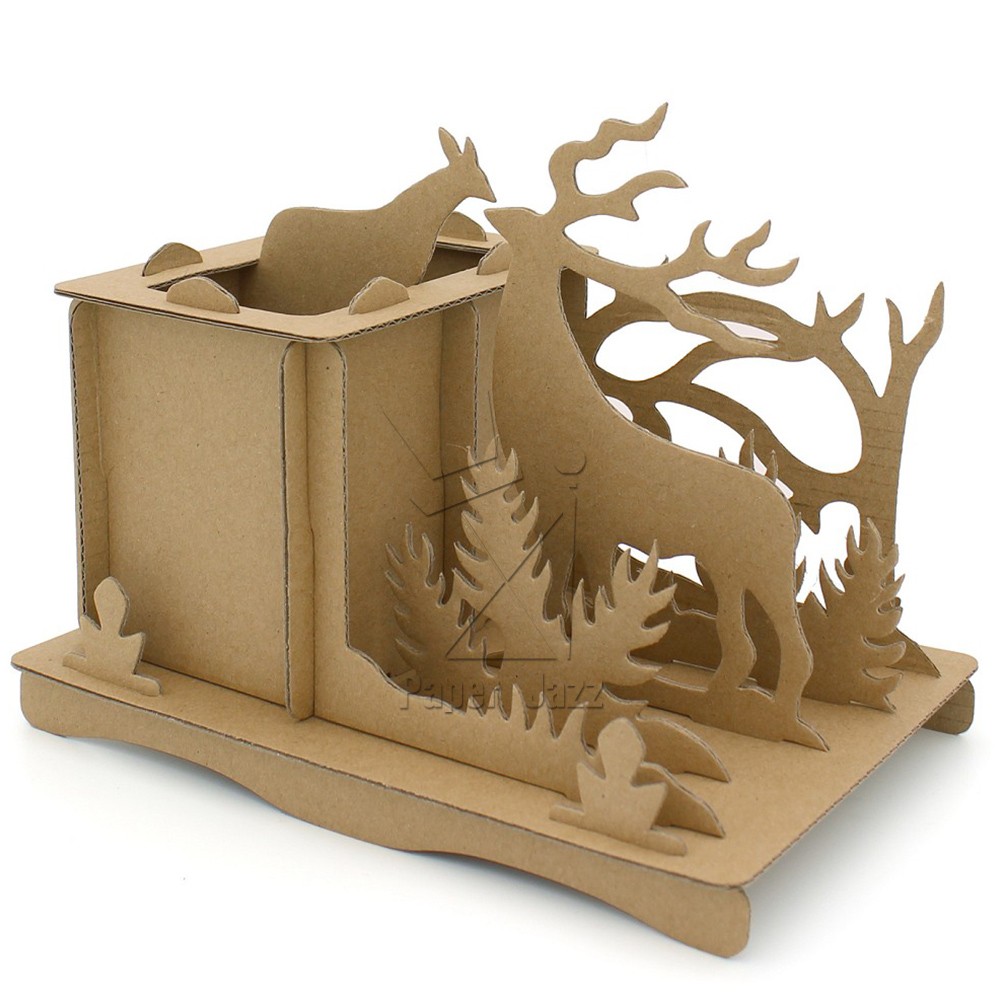 DIY DEER PEN BOX鹿笔盒