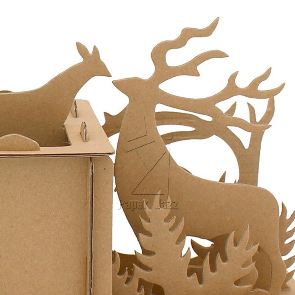 DIY DEER PEN BOX鹿笔盒