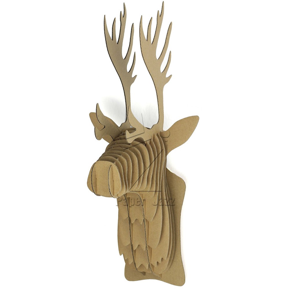 TAME DEER HEAD PUZZLE驯鹿头拼图