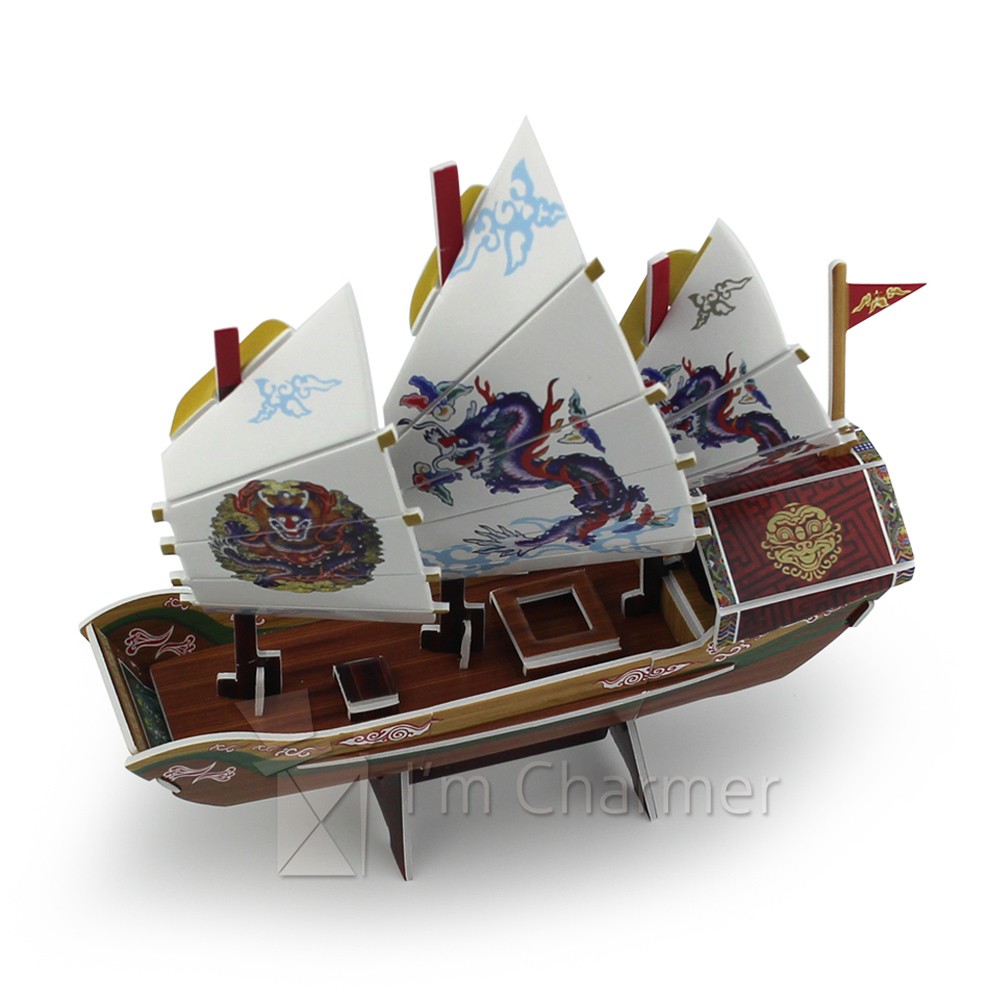 CHINESE DRAGON SAILING BOAT/ 中国龙帆船
