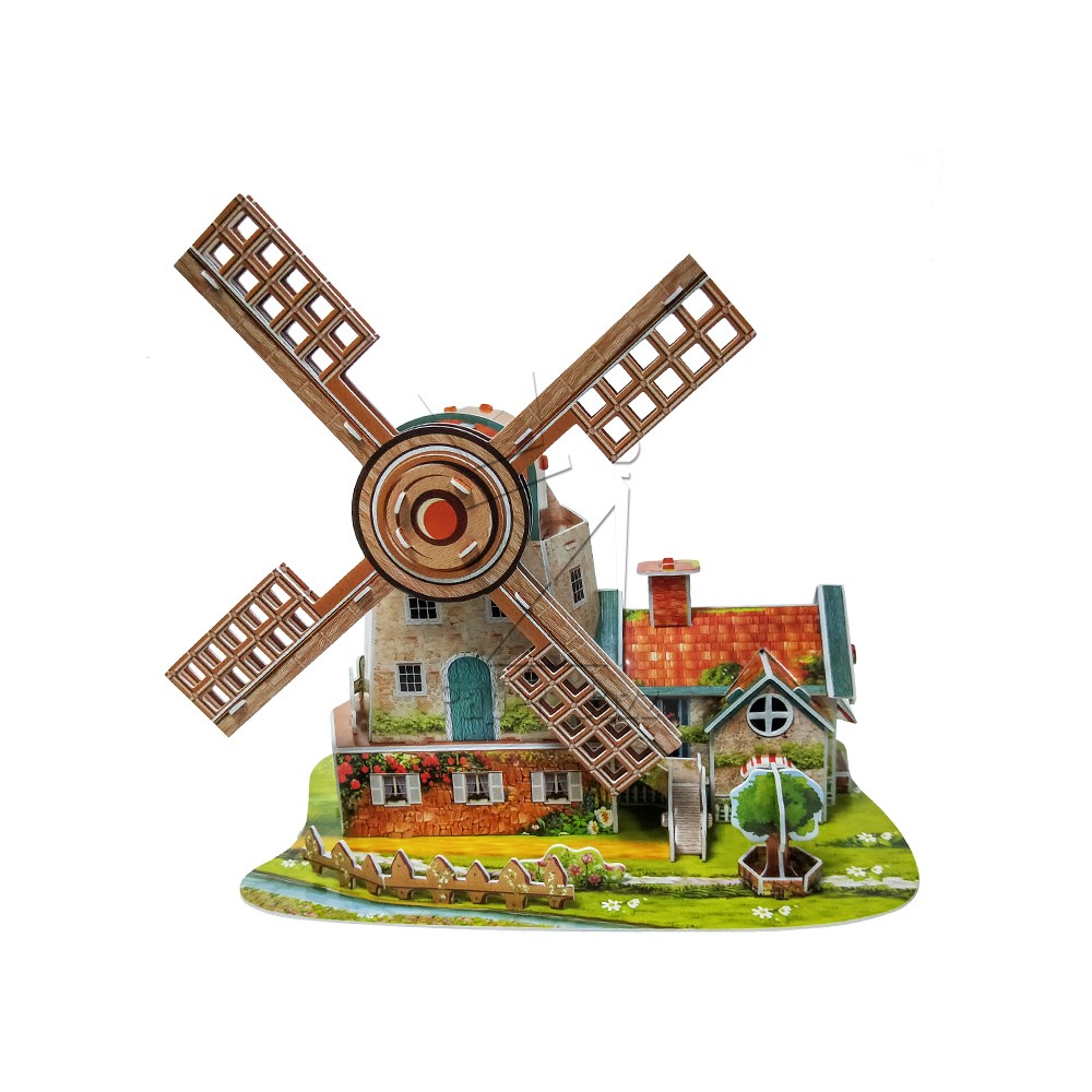 DUTCH MUSIC WINDMILL MUSIC BOX/ 荷兰音乐风车音乐盒