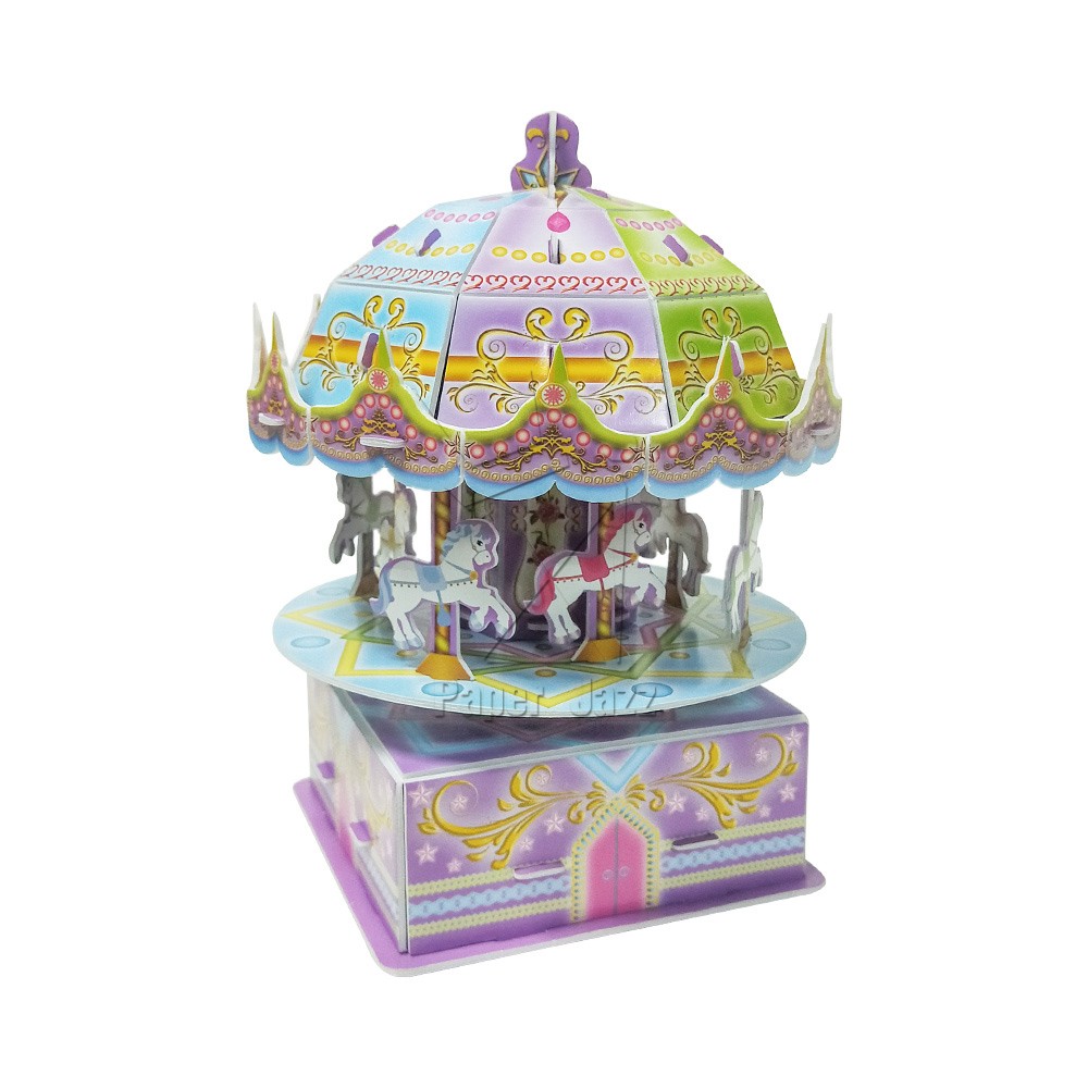 CAROUSEL MUSIC BOX/ 旋转木马音乐盒