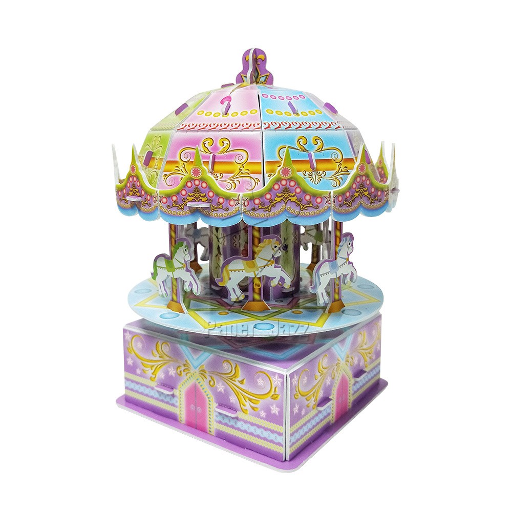 CAROUSEL MUSIC BOX/ 旋转木马音乐盒