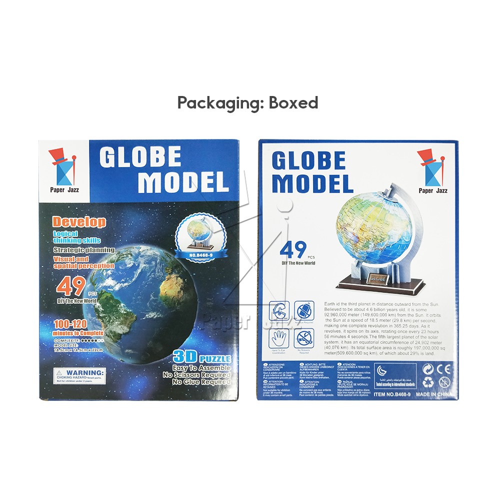 WORLD MAP GLOBE/ 世界地图地球仪