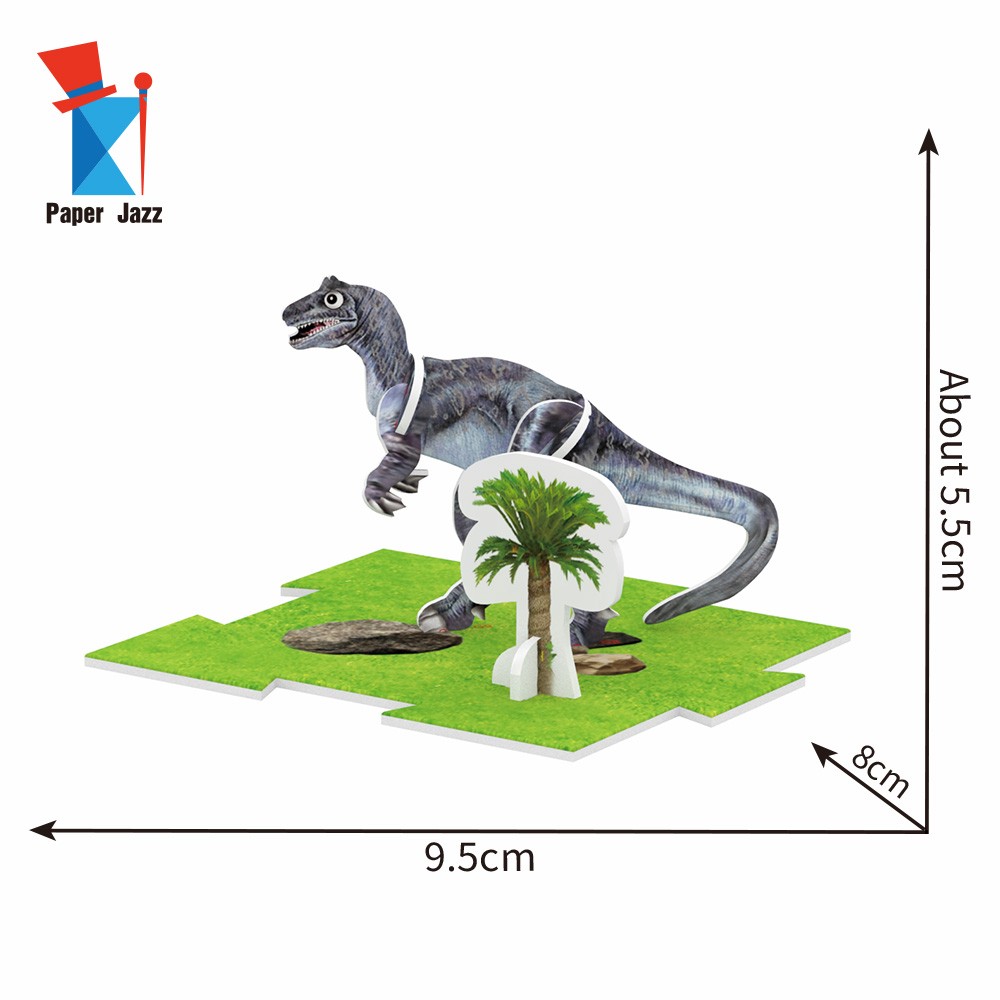 12 DINOSAUR PUZZLE/12恐龙拼图
