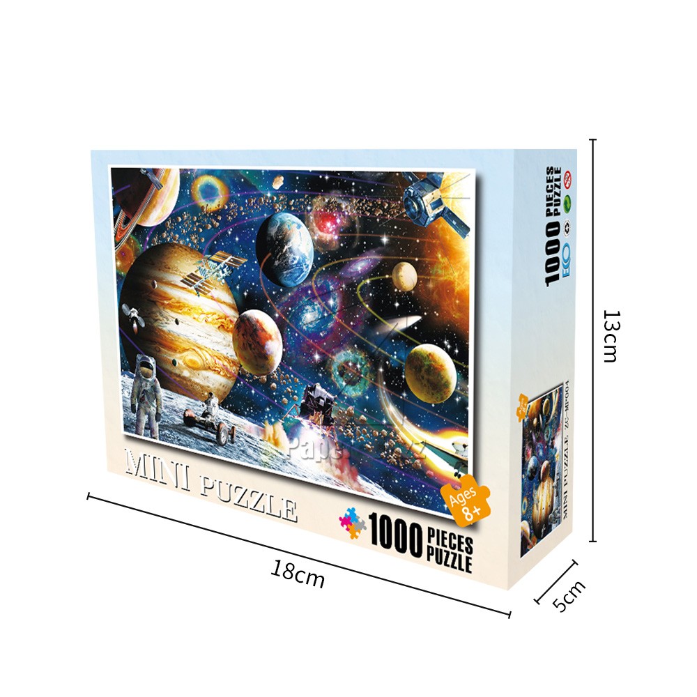 Space/太空mini拼图1000PCS