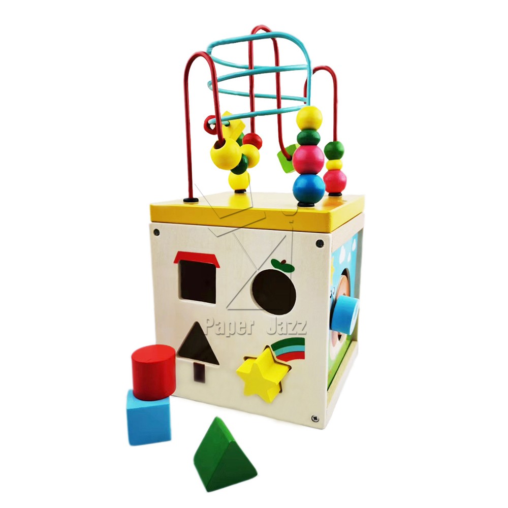 WOODEN TREASURE CHEST/木百宝箱