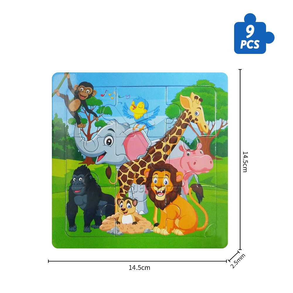 9 pieces of frame type plane puzzle/9片框式平面拼图