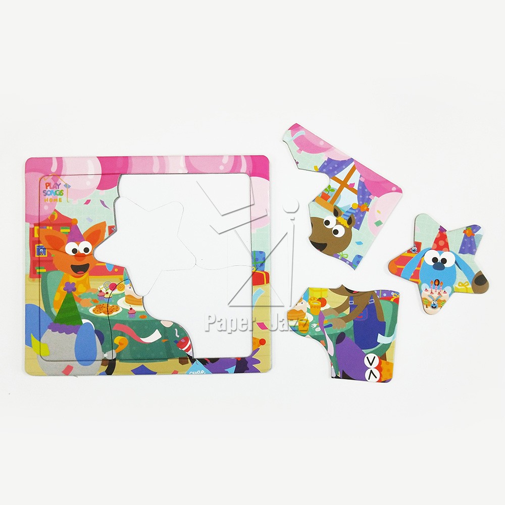 Cartoon shaped big jigsaw puzzle/卡通异形大拼图