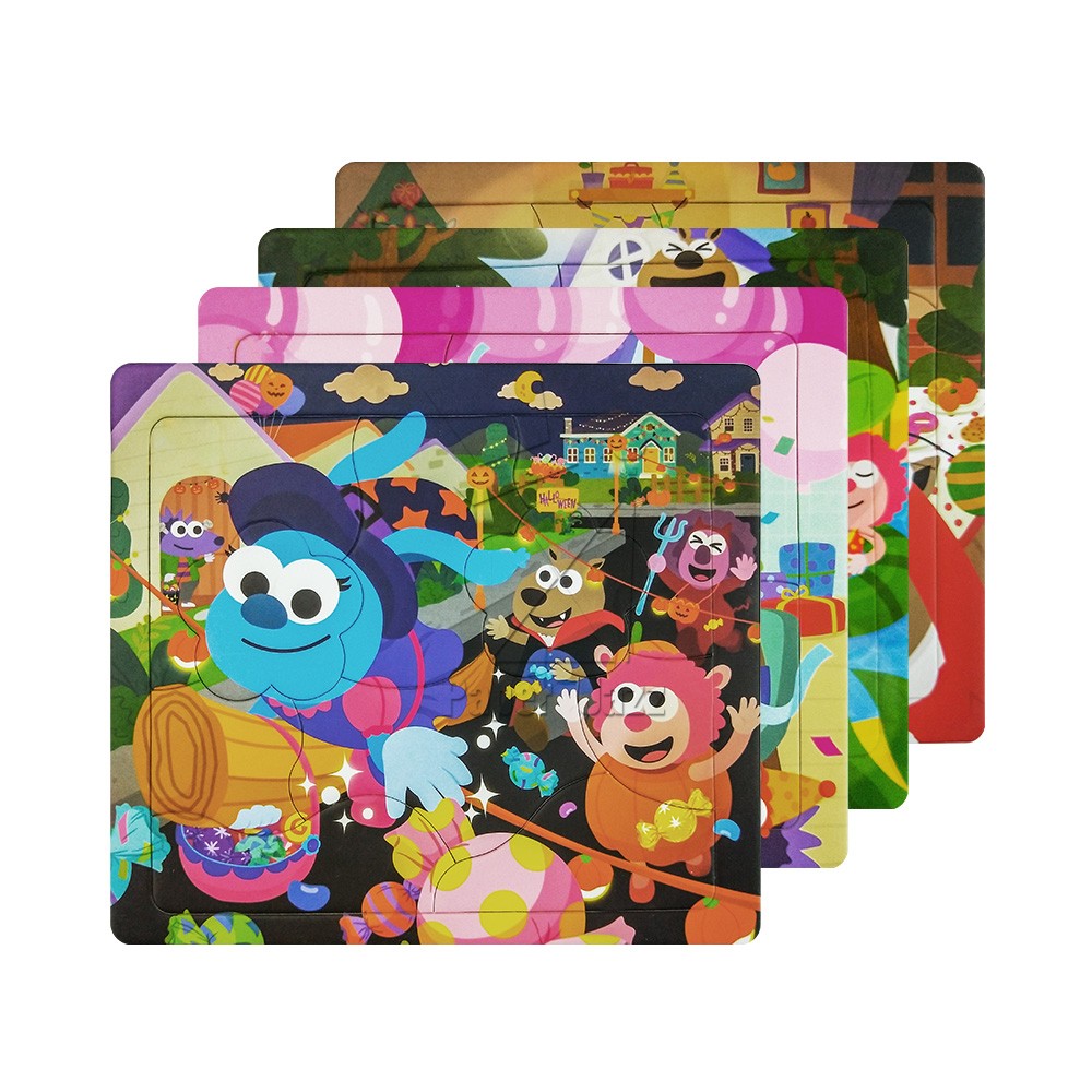 Cartoon shaped big jigsaw puzzle/卡通异形大拼图
