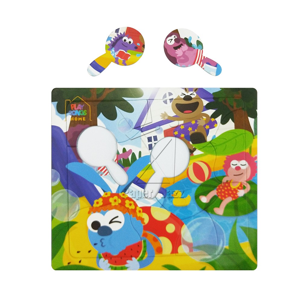 Cartoon shaped big jigsaw puzzle/卡通异形大拼图