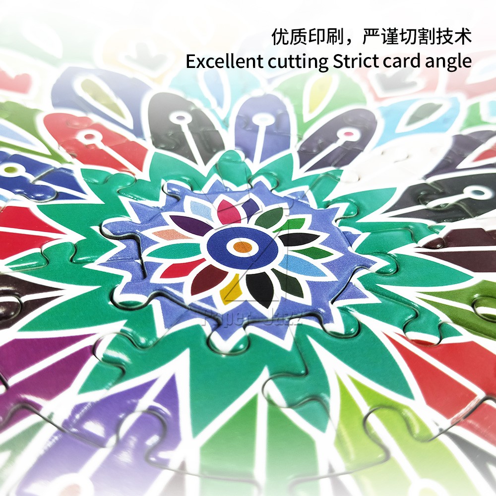 Blooming puzzle 500pcs/500片凤凰花圆拼图