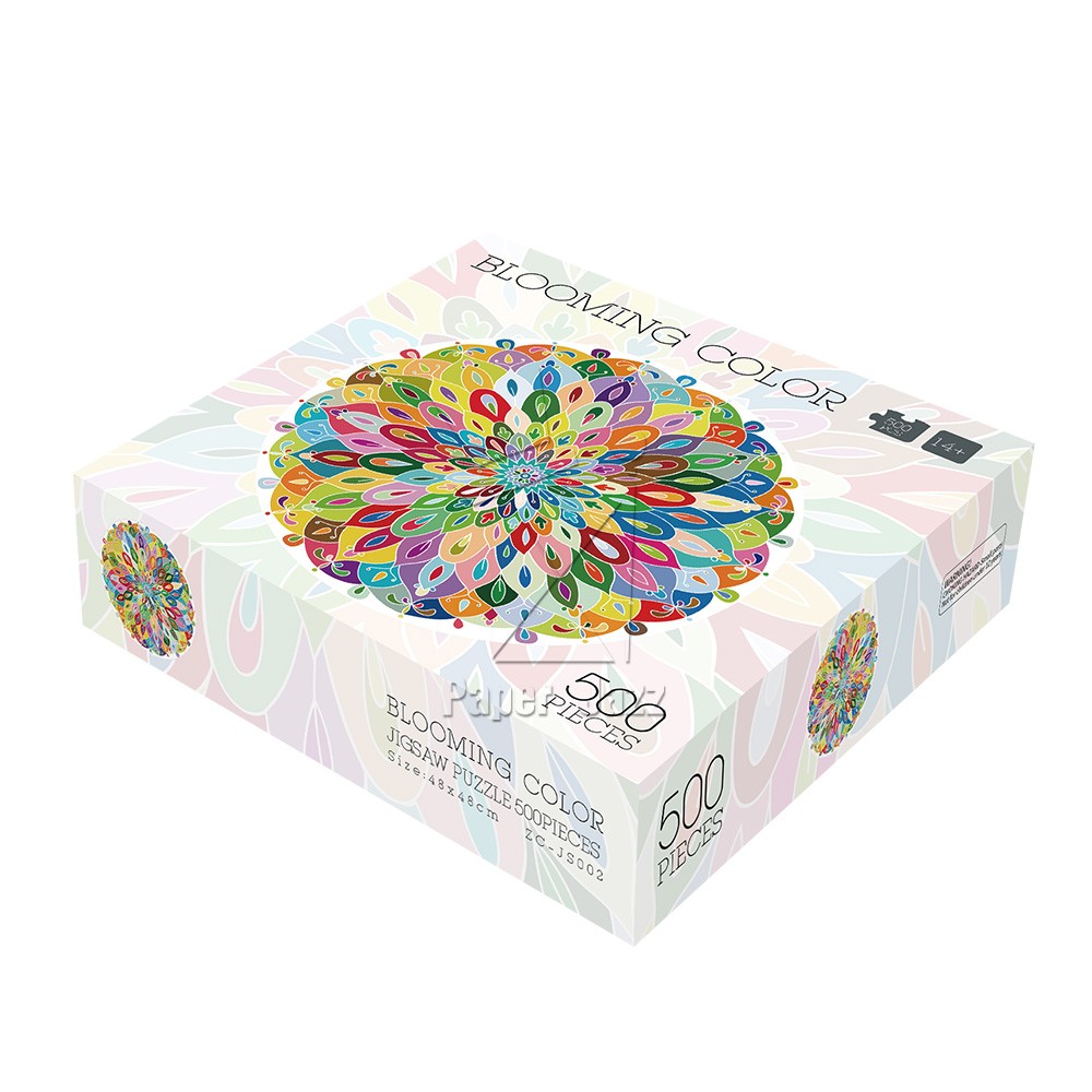 Blooming puzzle 500pcs/500片凤凰花圆拼图