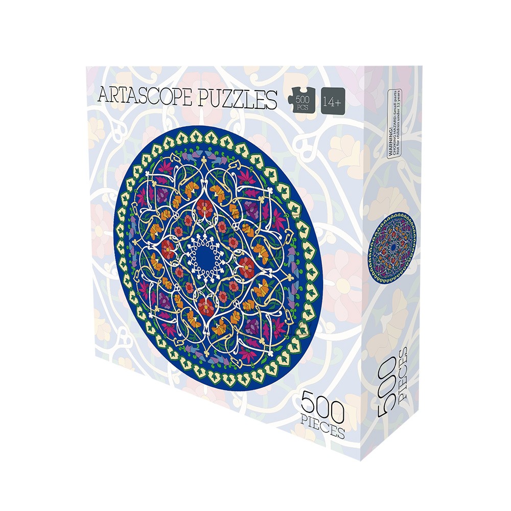 Artascope puzzle 500pcs/500片万花筒圆拼图