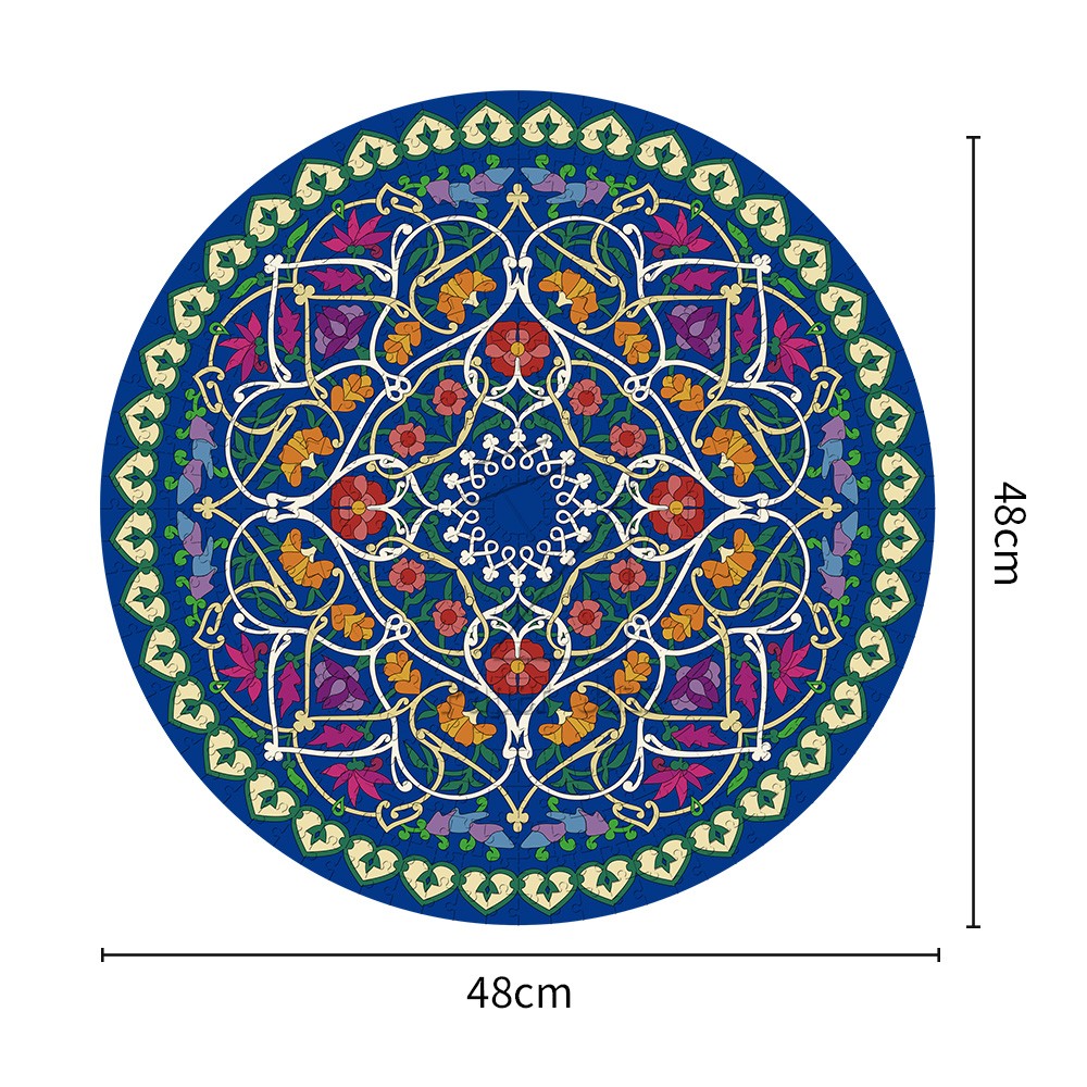 Artascope puzzle 500pcs/500片万花筒圆拼图