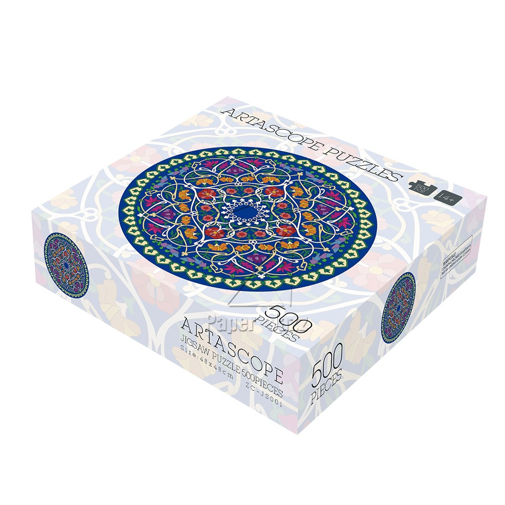 Artascope puzzle 500pcs/500片万花筒圆拼图