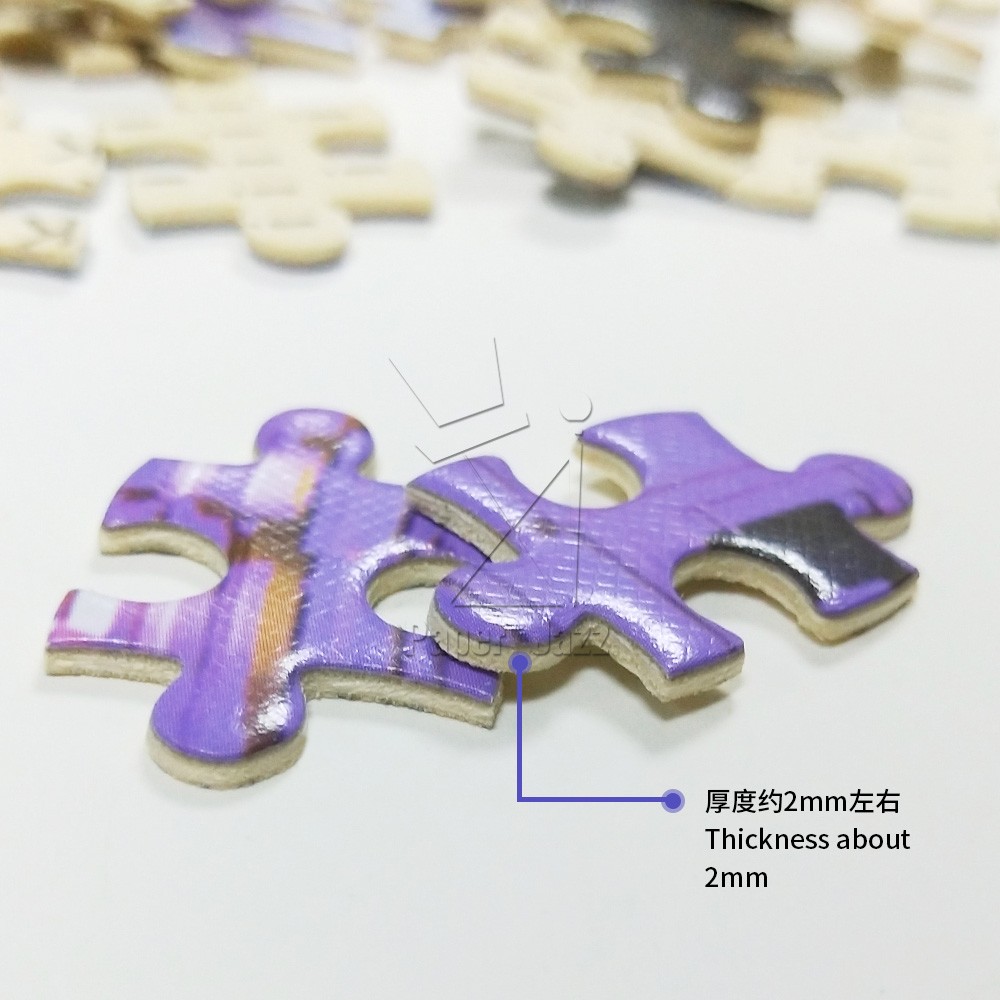 Madrid hotel 1500pcs wood puzzle/马德里酒店1500pcs木拼图