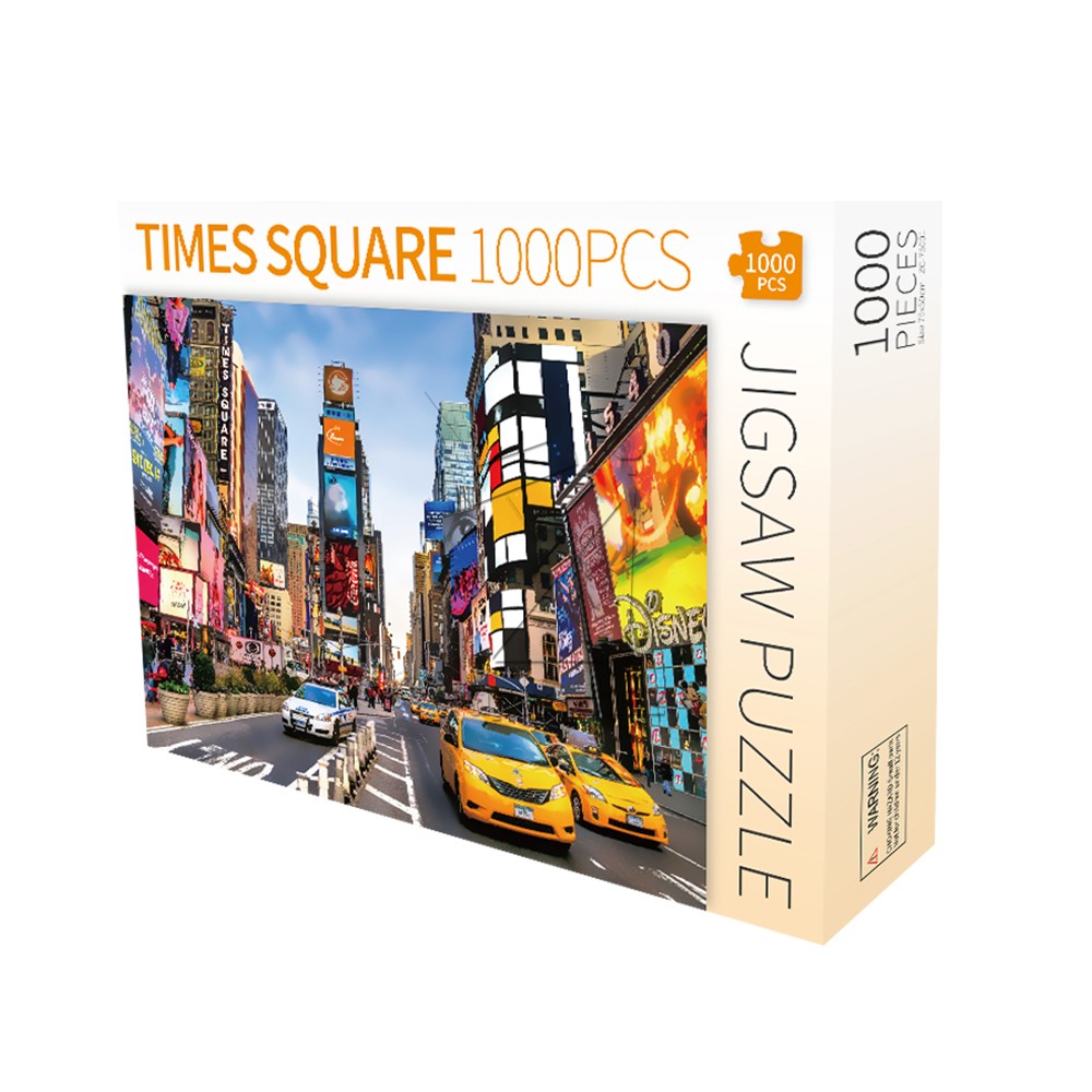 time Square jigsaw puzzle 1000pcs/1000片时代广场平面拼图