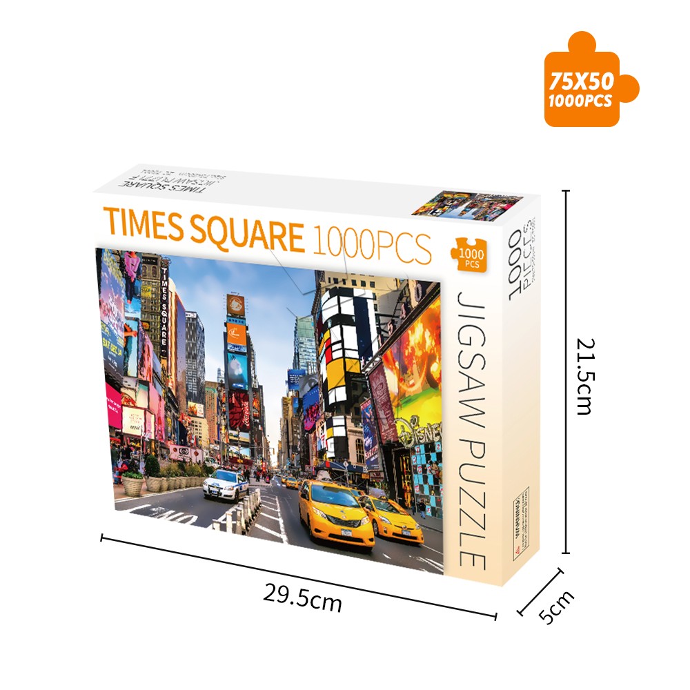 time Square jigsaw puzzle 1000pcs/1000片时代广场平面拼图