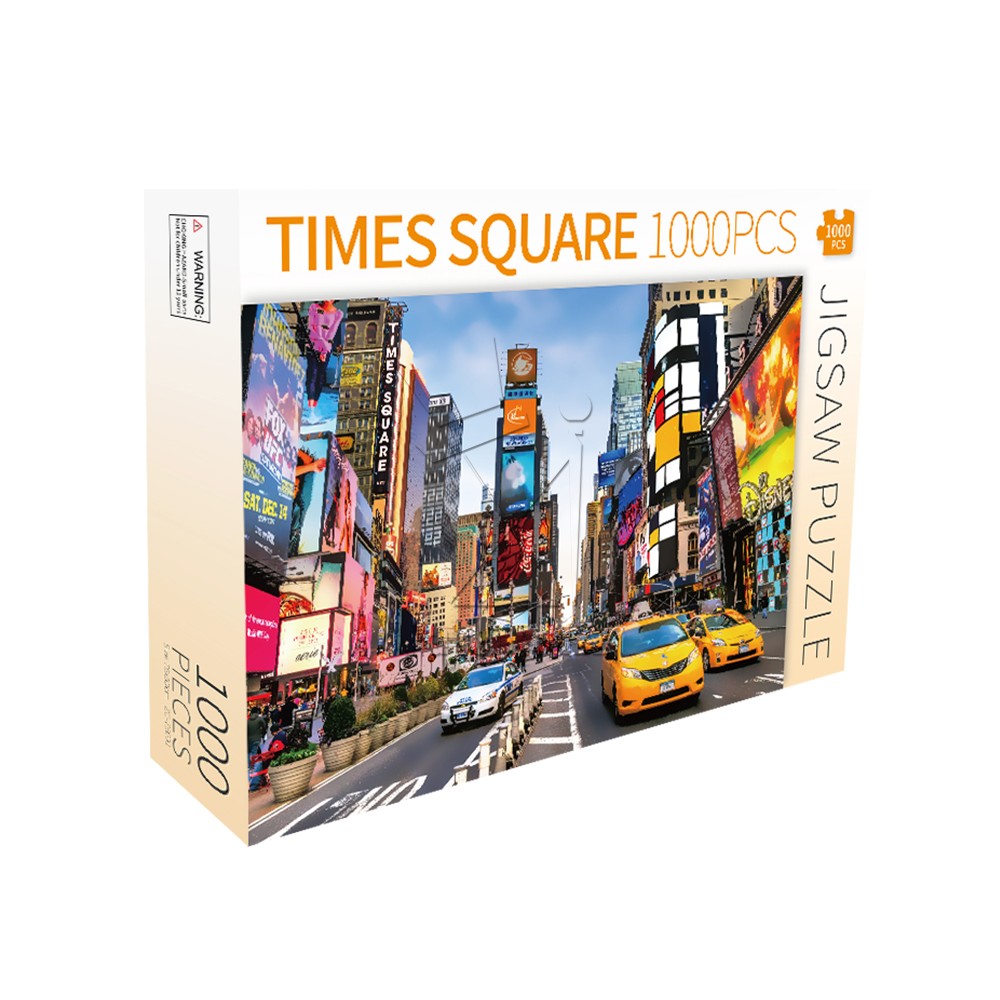 time Square jigsaw puzzle 1000pcs/1000片时代广场平面拼图