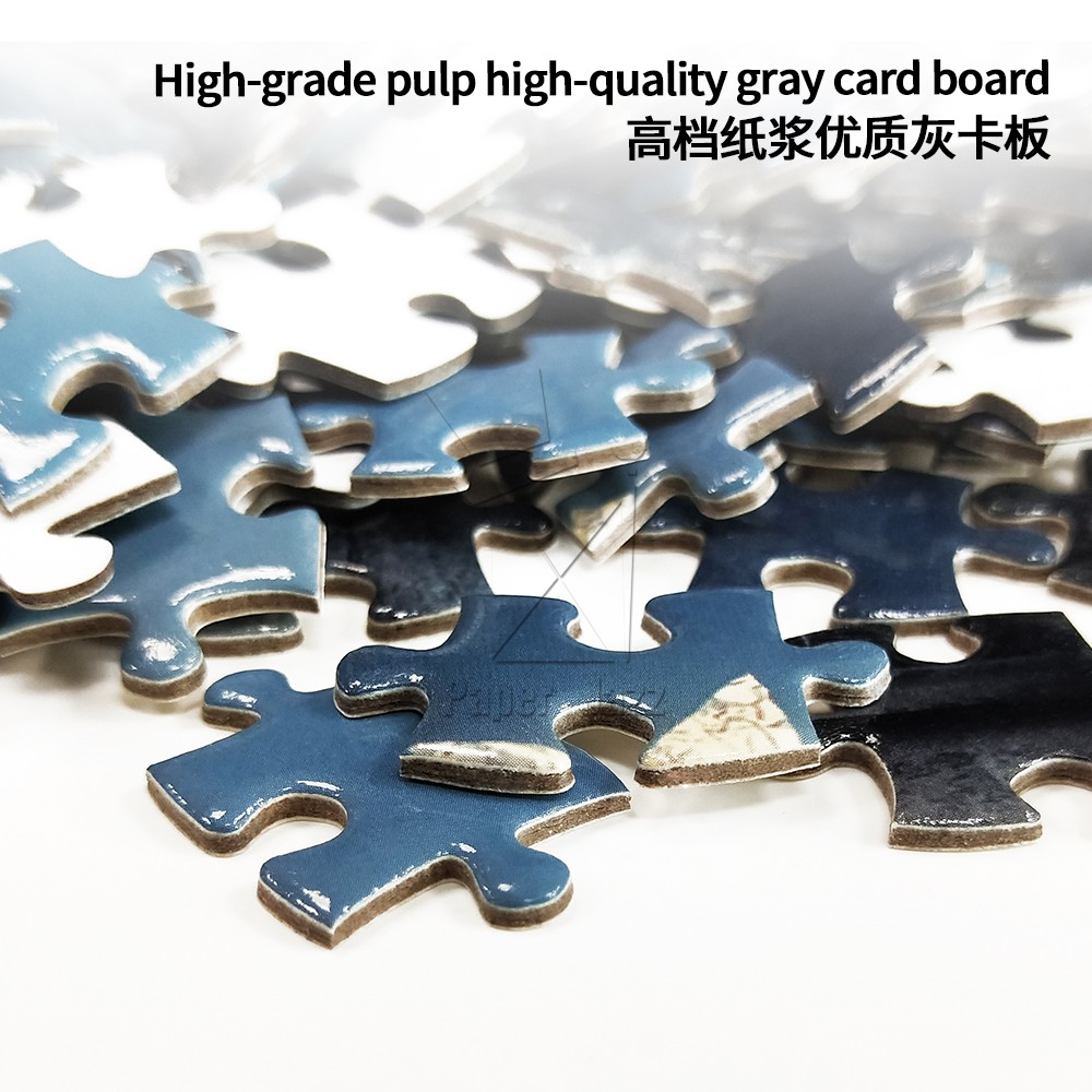 Cat on the roof jigsaw puzzle 1000pcs/1000片屋顶的猫平面拼图
