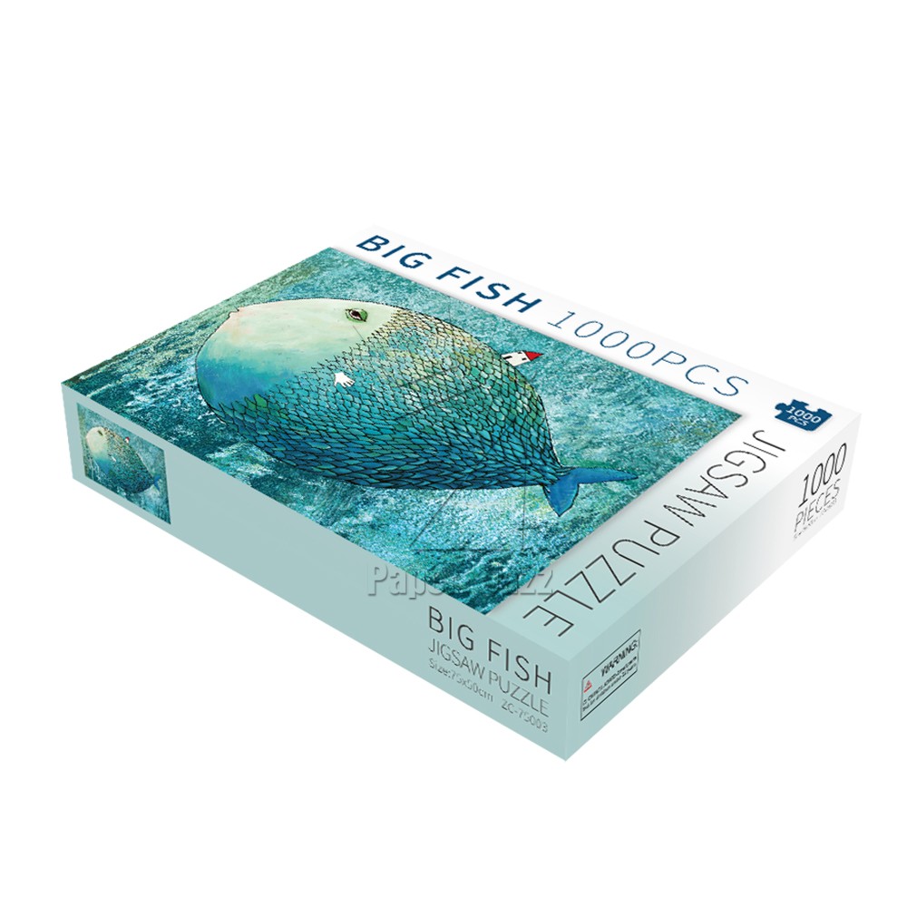 Big fish jigsaw puzzle 1000pcs/1000片大鱼平面拼图