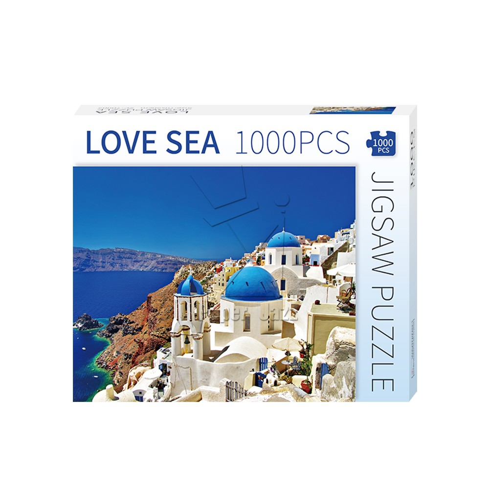 Aegean Sea jigsaw puzzle 1000pcs/1000片爱情海平面拼图